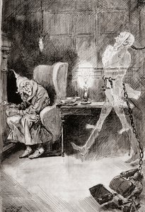 Illustrazione per A Christmas Carol da The Christmas Books di Charles Dickens
