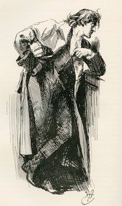 Illustrazione per il romanzo Una storia tra due città di Charles Dickens