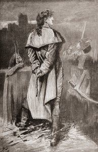 Illustrazione per il romanzo di Charles Dickens A Tale of Two Cities da Harry Furniss