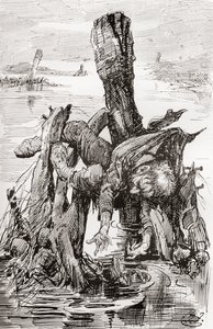 Illustrazione per The Old Curiosity Shop di Charles Dickens da Harry Furniss