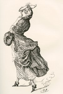 Illustrazione per il romanzo Barnaby Rudge di Charles Dickens da Harry Furniss