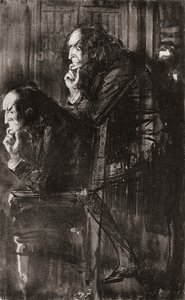 Illustrazione per il romanzo di Charles Dickens Il patto del fantasma