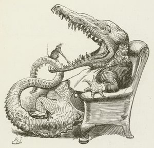Illustrazione per Sylvie e Bruno di Lewis Carroll da Harry Furniss