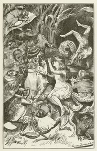 Illustrazione per Sylvie e Bruno di Lewis Carroll da Harry Furniss
