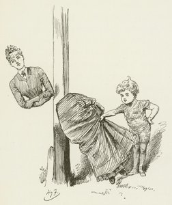 Illustrazione per Sylvie e Bruno di Lewis Carroll da Harry Furniss