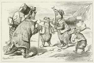 Illustrazione per Sylvie e Bruno di Lewis Carroll da Harry Furniss