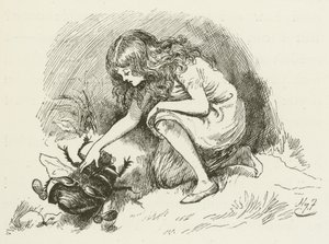 Illustrazione per Sylvie e Bruno di Lewis Carroll da Harry Furniss