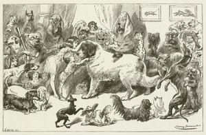 Illustrazione per Sylvie e Bruno di Lewis Carroll da Harry Furniss