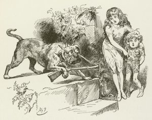 Illustrazione per Sylvie e Bruno di Lewis Carroll
