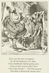 Illustrazione per Sylvie e Bruno di Lewis Carroll da Harry Furniss