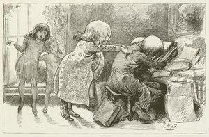 Illustrazione per Sylvie e Bruno di Lewis Carroll da Harry Furniss