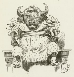 Illustrazione per Sylvie e Bruno di Lewis Carroll da Harry Furniss