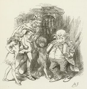 Illustrazione per Sylvie e Bruno di Lewis Carroll da Harry Furniss
