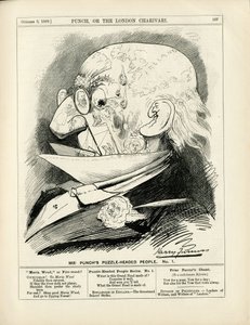 Illustrazione di Harry Furniss in Punch da Harry Furniss