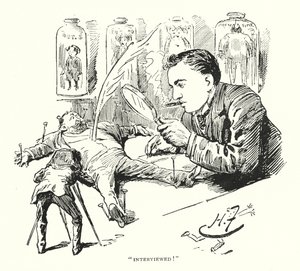 "Intervistato!" da Harry Furniss