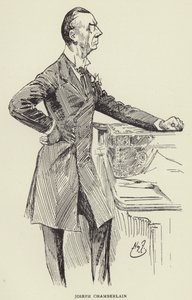 Joseph Chamberlain da Harry Furniss