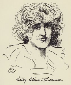 Lady Alma Tadema da Harry Furniss