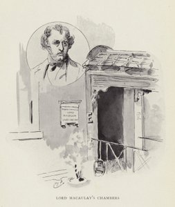 Le stanze di Lord Macaulay da Harry Furniss