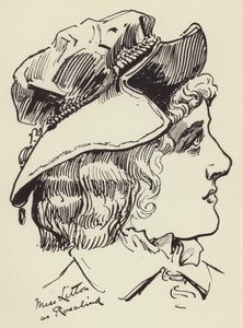 Miss Litton come Rosalind da Harry Furniss