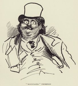 Faccia di luna Thompson da Harry Furniss