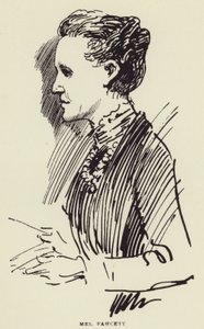 Mrs Fawcett da Harry Furniss