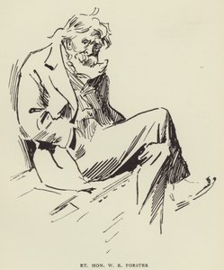 Onorevole W E Forster da Harry Furniss
