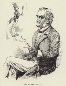 Sir Richard Mayne da Harry Furniss