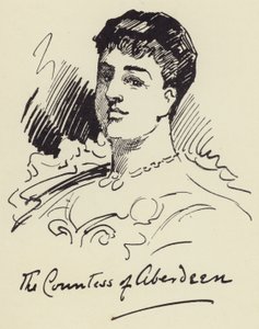 La contessa di Aberdeen da Harry Furniss