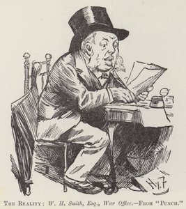 La realtà, W H Smith, Esquire, Ministero della Guerra da Harry Furniss