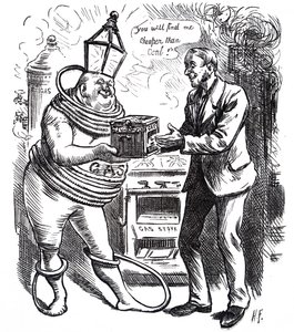 Il basso costo del gas da Harry Furniss