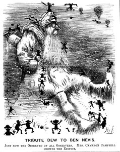 Tributo a Ben Nevis, 1883