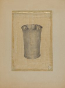 Bicchiere di peltro da Harry Goodman