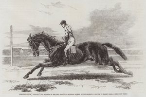 Vedette di Lord Zetland, il vincitore delle Due Mille Ghinee a Newmarket da Harry Hall