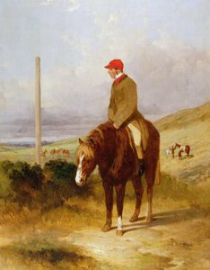 Nat Flatman (1810-60) sul suo pony prima dell