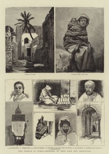 I francesi a Tunisi, schizzi di vita e carattere arabo
