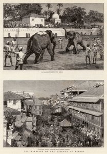 Il matrimonio del Gaikwar di Baroda da Harry Hamilton Johnston