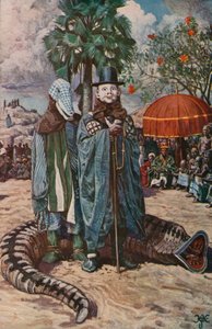 I mummers mascherati di Yoruba, come visti da Clapperton e Lander