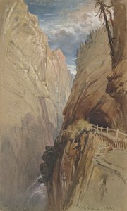 Via Mala, Svizzera, 1854 da Harry John Johnson