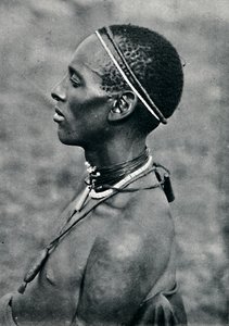 Un Hima da Mpororo, Africa Equatoriale, a ovest del Victoria Nyanza, 1912 da Harry Johnston