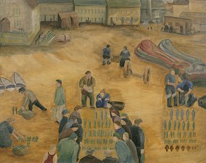 Vendita di pesce, 1938