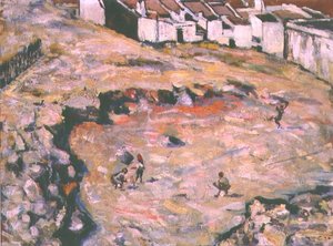 La partita di cricket da Harry Stratford Caldecott