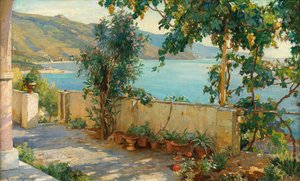Una terrazza, Costa Azzurra