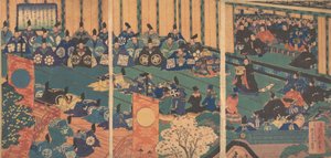 Incontro con dignitari stranieri da Hasegawa Sadanobu
