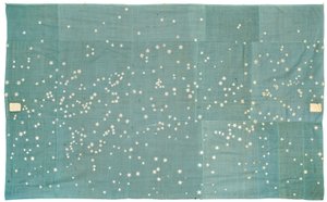 Mappa manoscritta celeste, 1863 da Hattie E. Rogers