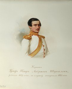 Ritratto del Conte Pyotr Andreyevich Shuvalov 1827-1889 dall