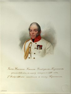 Ritratto del Conte Nikita Ivanovich Dondukov-Korsakov 1776-1857 dall