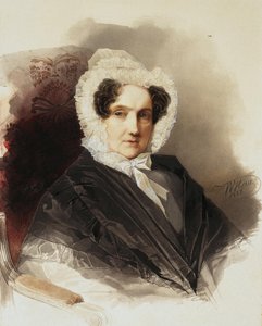 Ritratto della Contessa Anna Vladimirovna Bobrinskaya 1769-1846, 1837