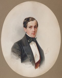 Ritratto di Fyodor Nikolayevich Chelishchev, 1851 da Hau