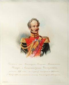 Ritratto del Generale Pyotr Alexandrovich Chicherin dall