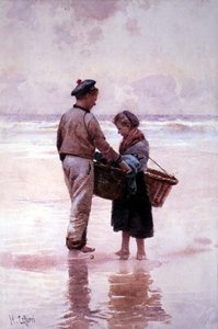 Bambini pescatori bretoni